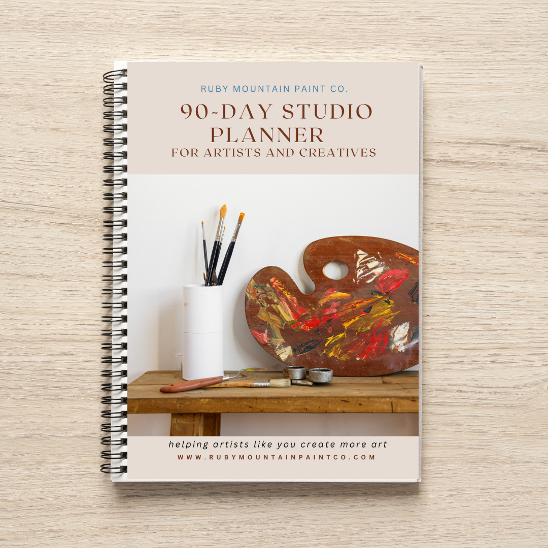 90-Day Studio Planner, PRINTED