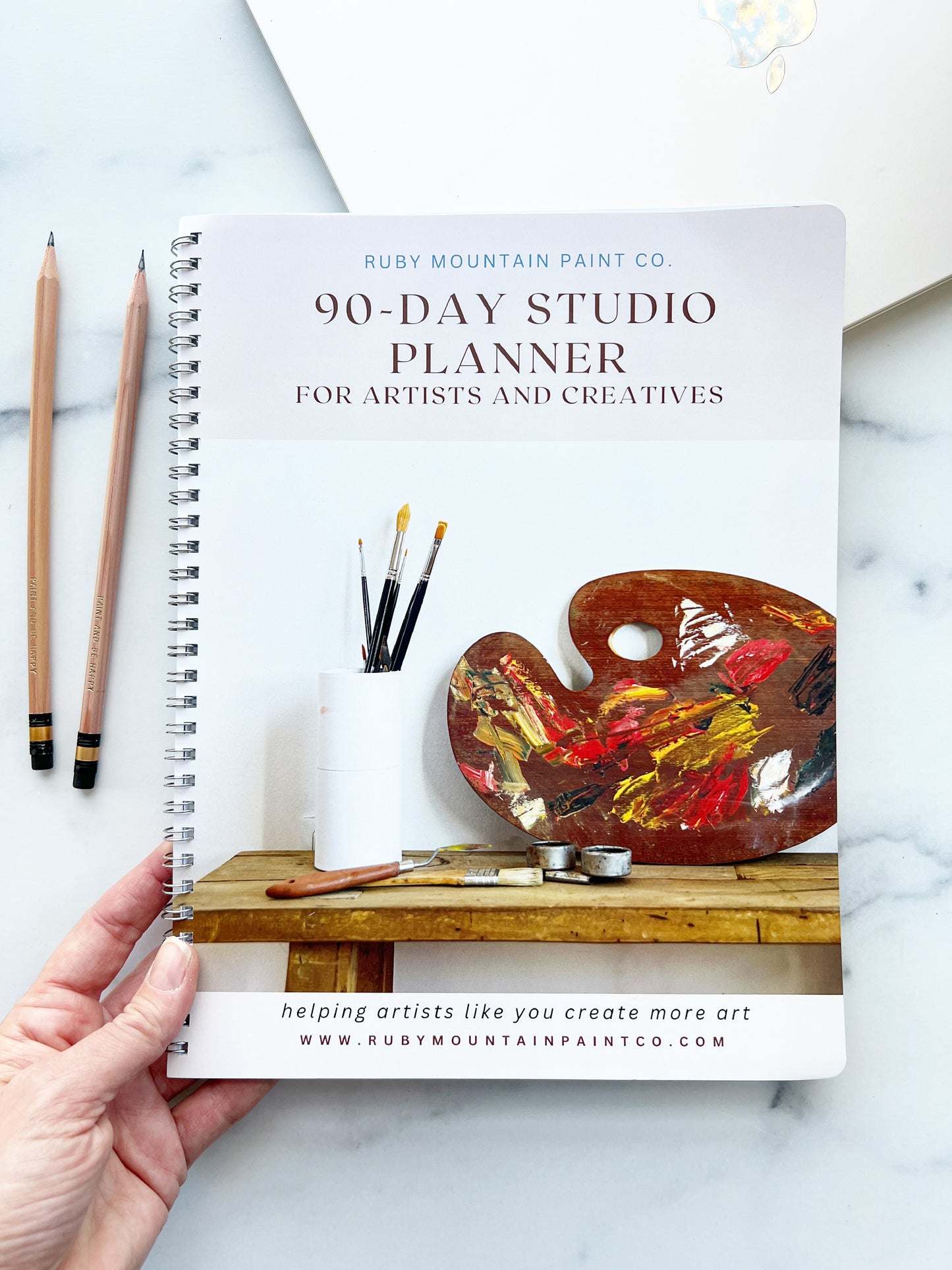 90-Day Studio Planner, PRINTED