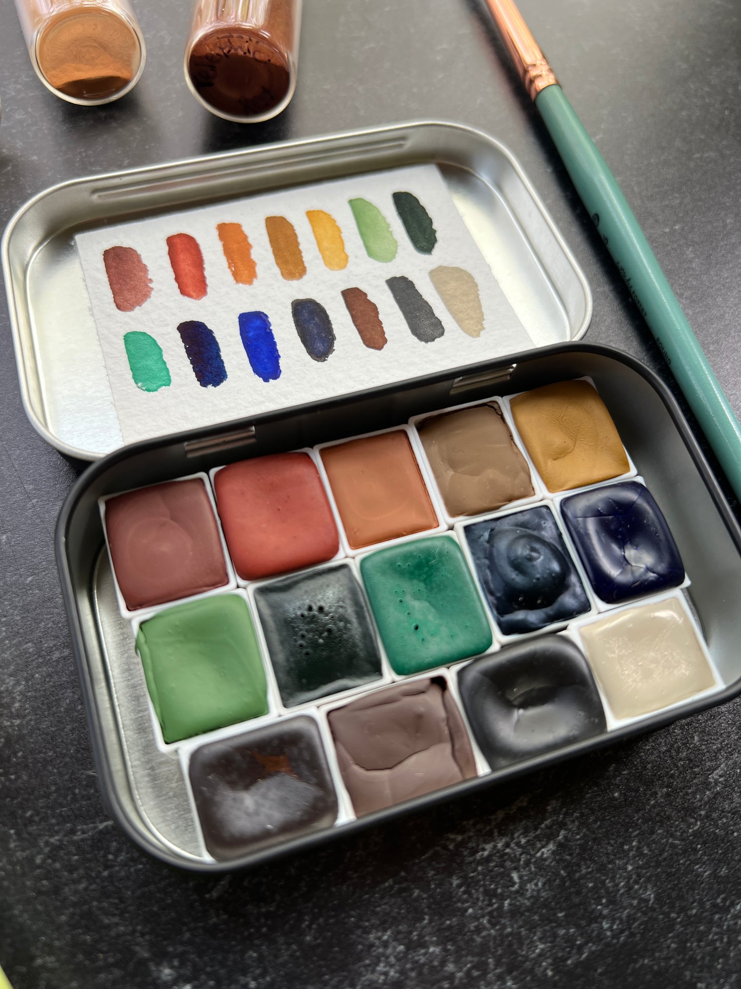 Landscape Essentials Half Pan Palette
