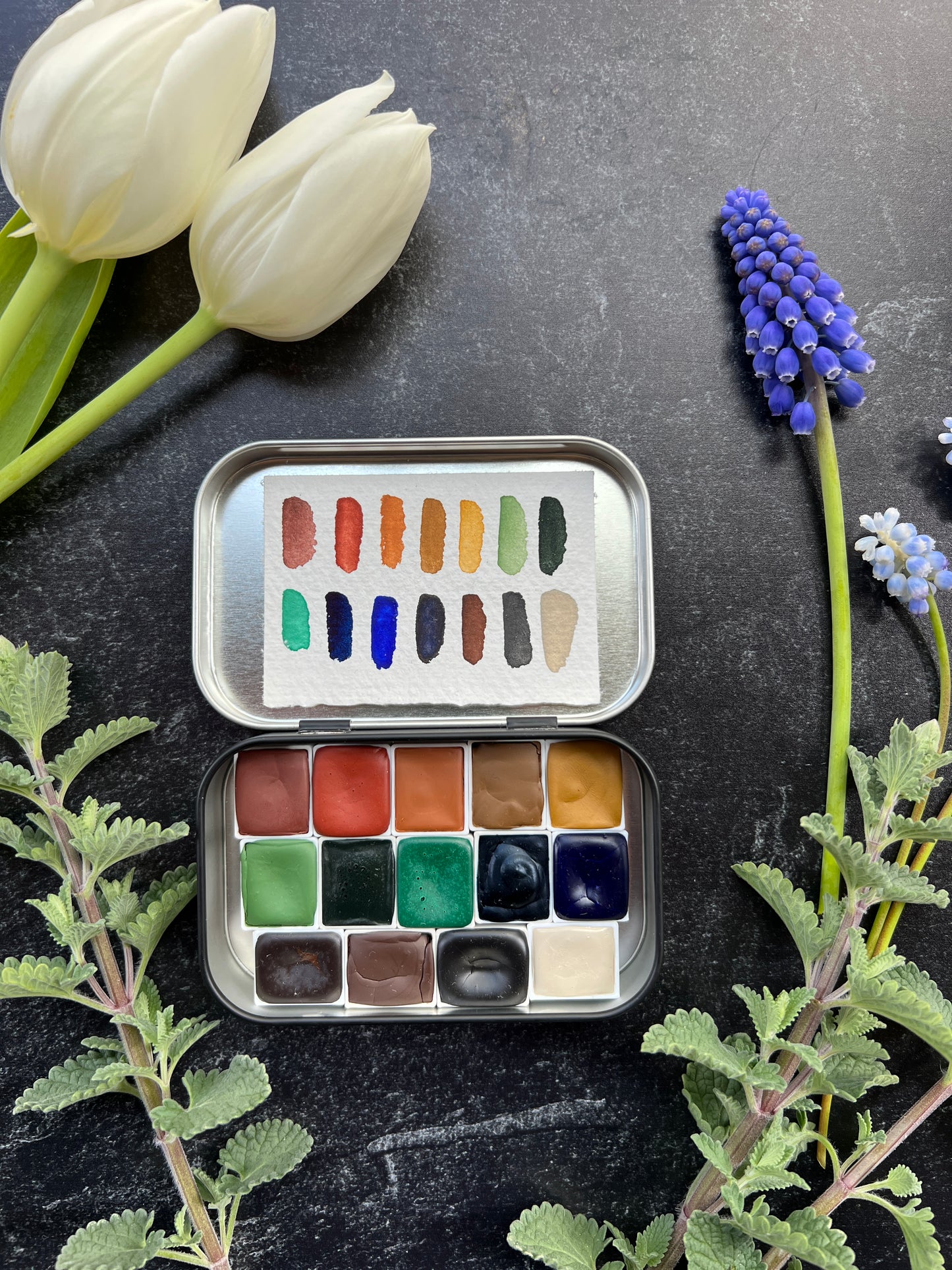 Landscape Essentials Half Pan Palette