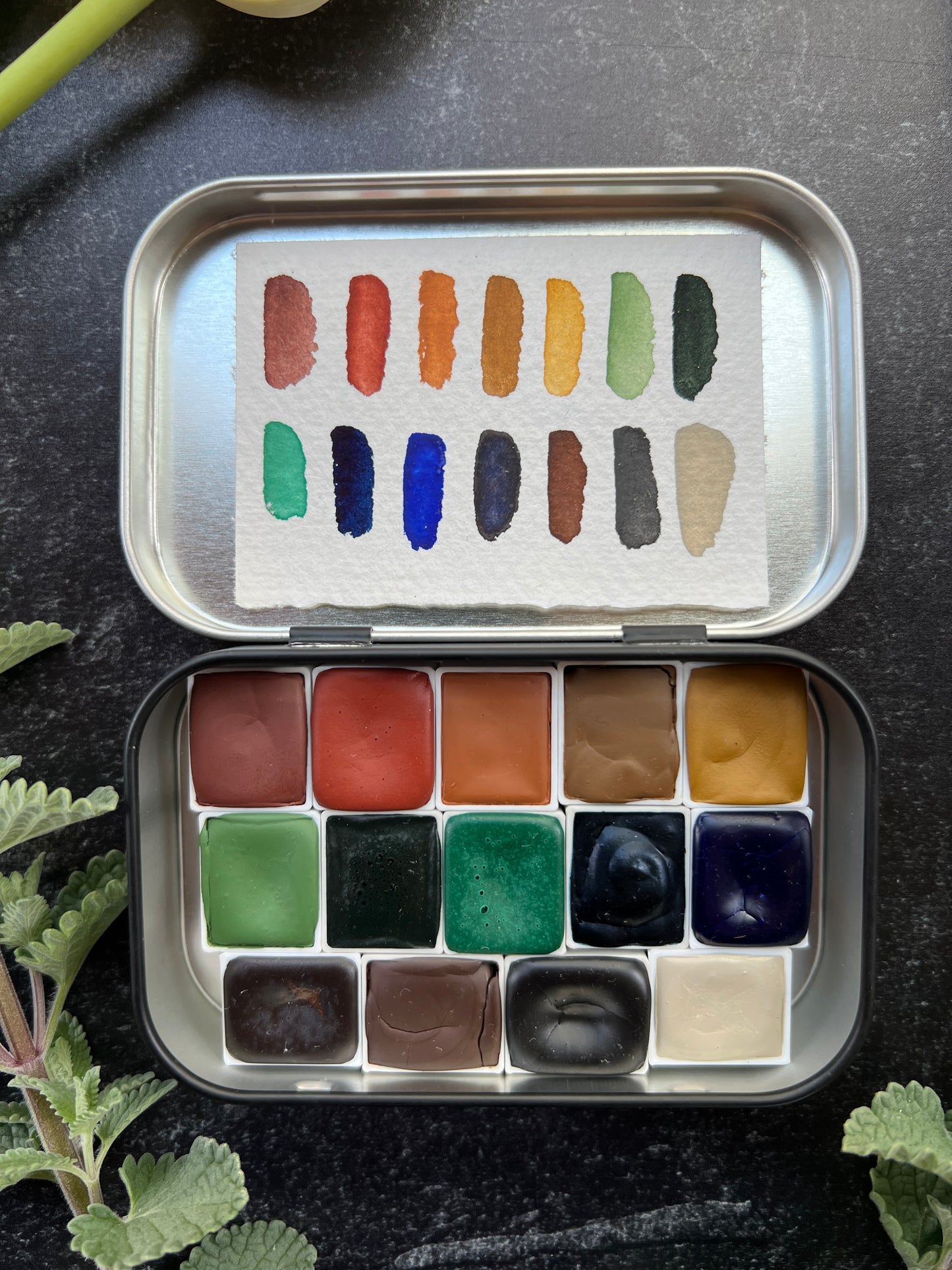Landscape Essentials Half Pan Palette