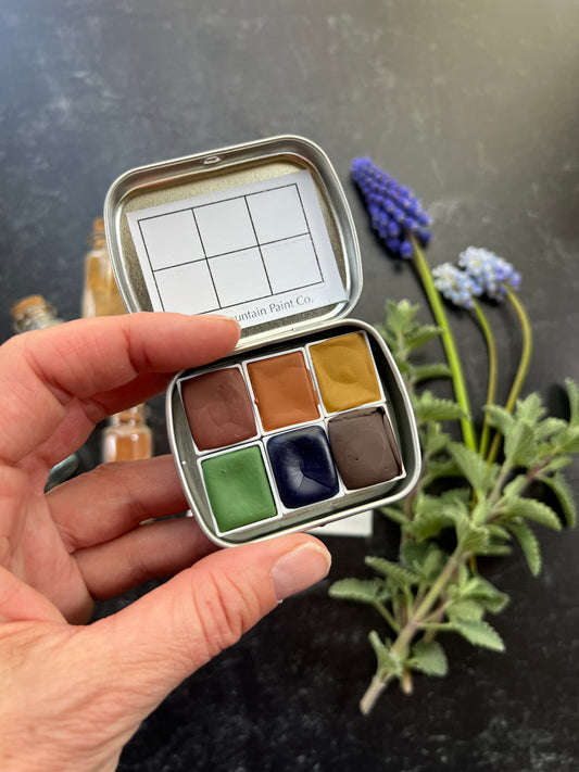 Landscape Essentials Half Pan Six Palette