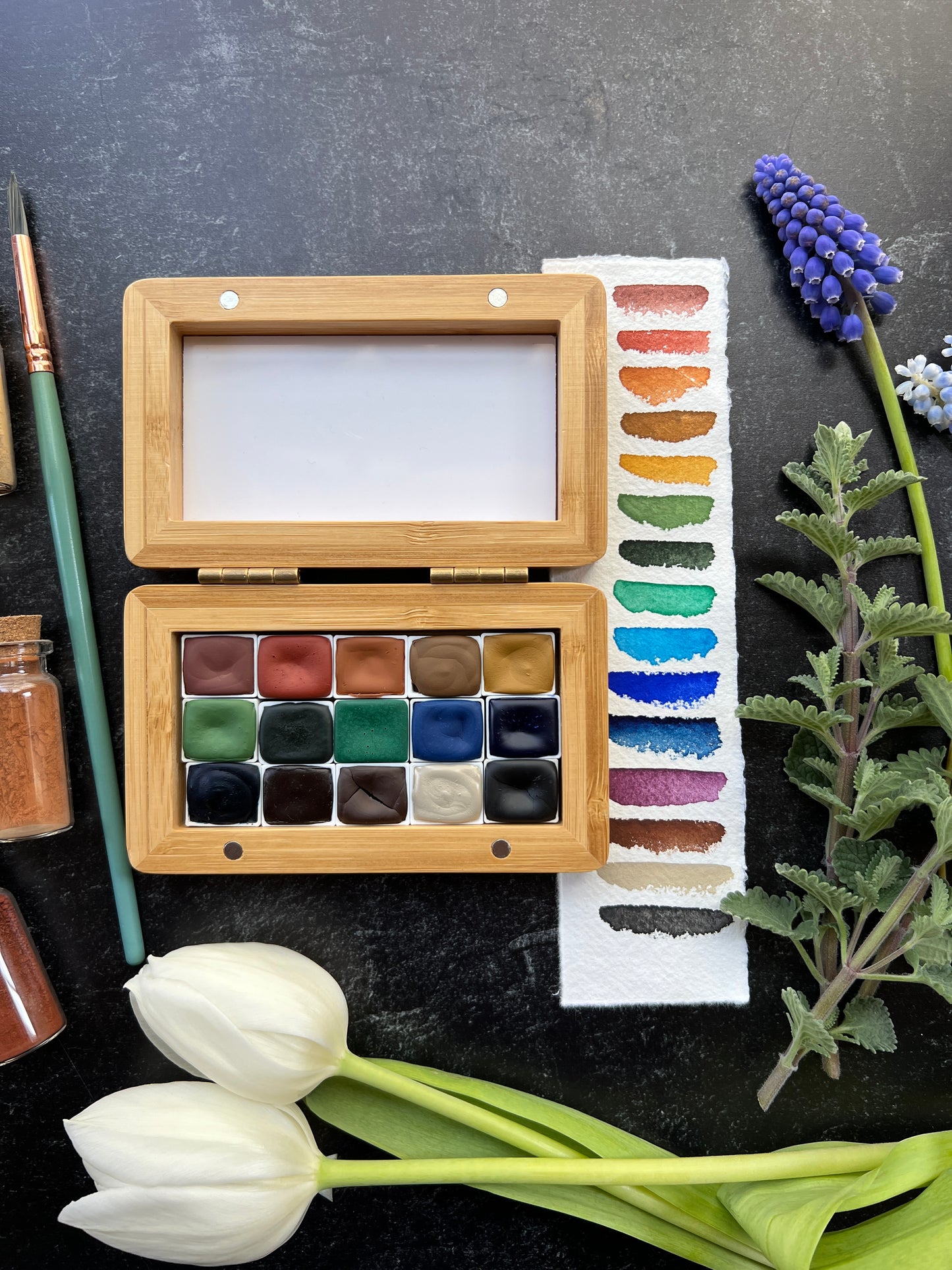 Landscape Essentials Bamboo Palette Box