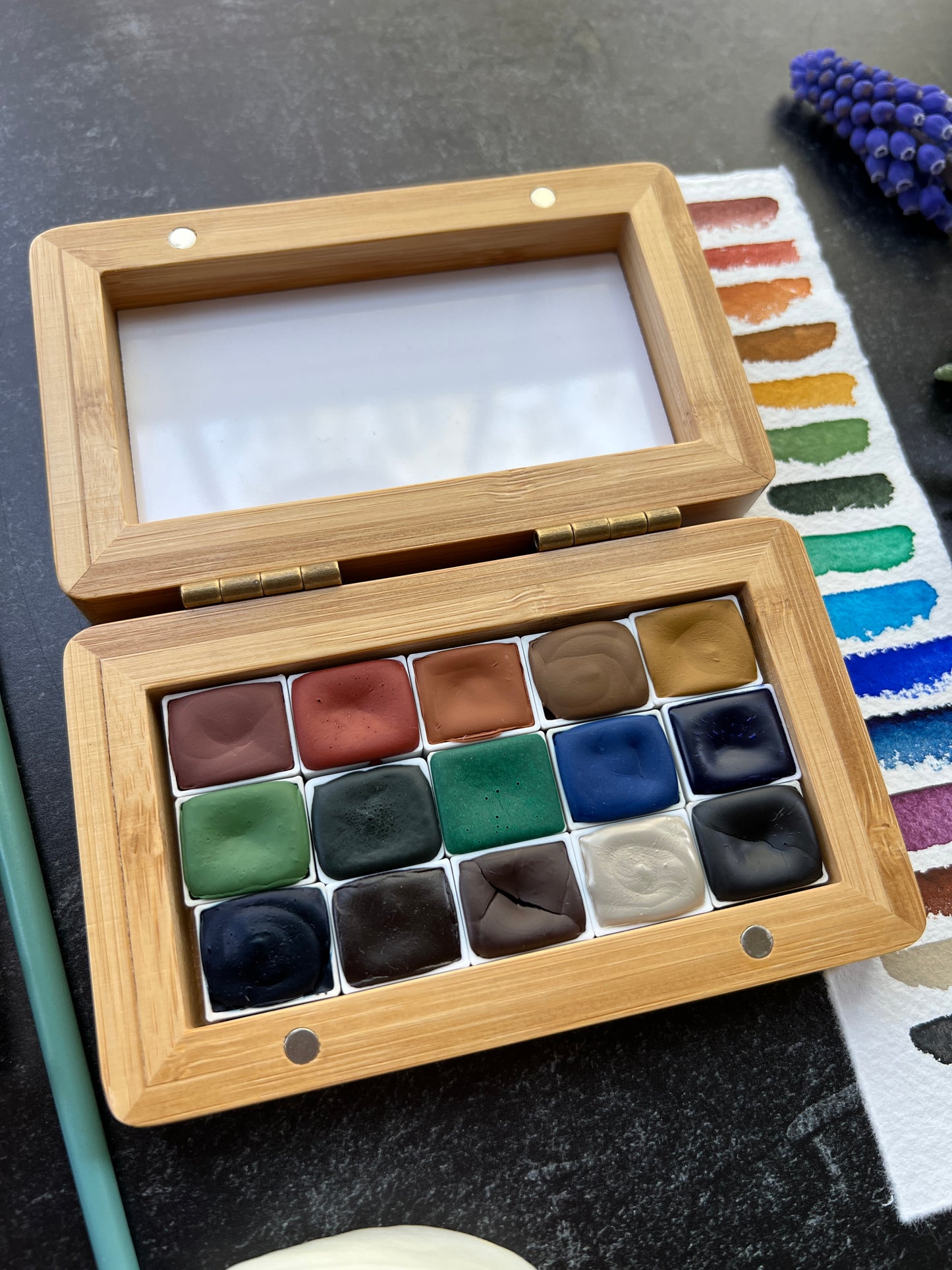 Landscape Essentials Bamboo Palette Box