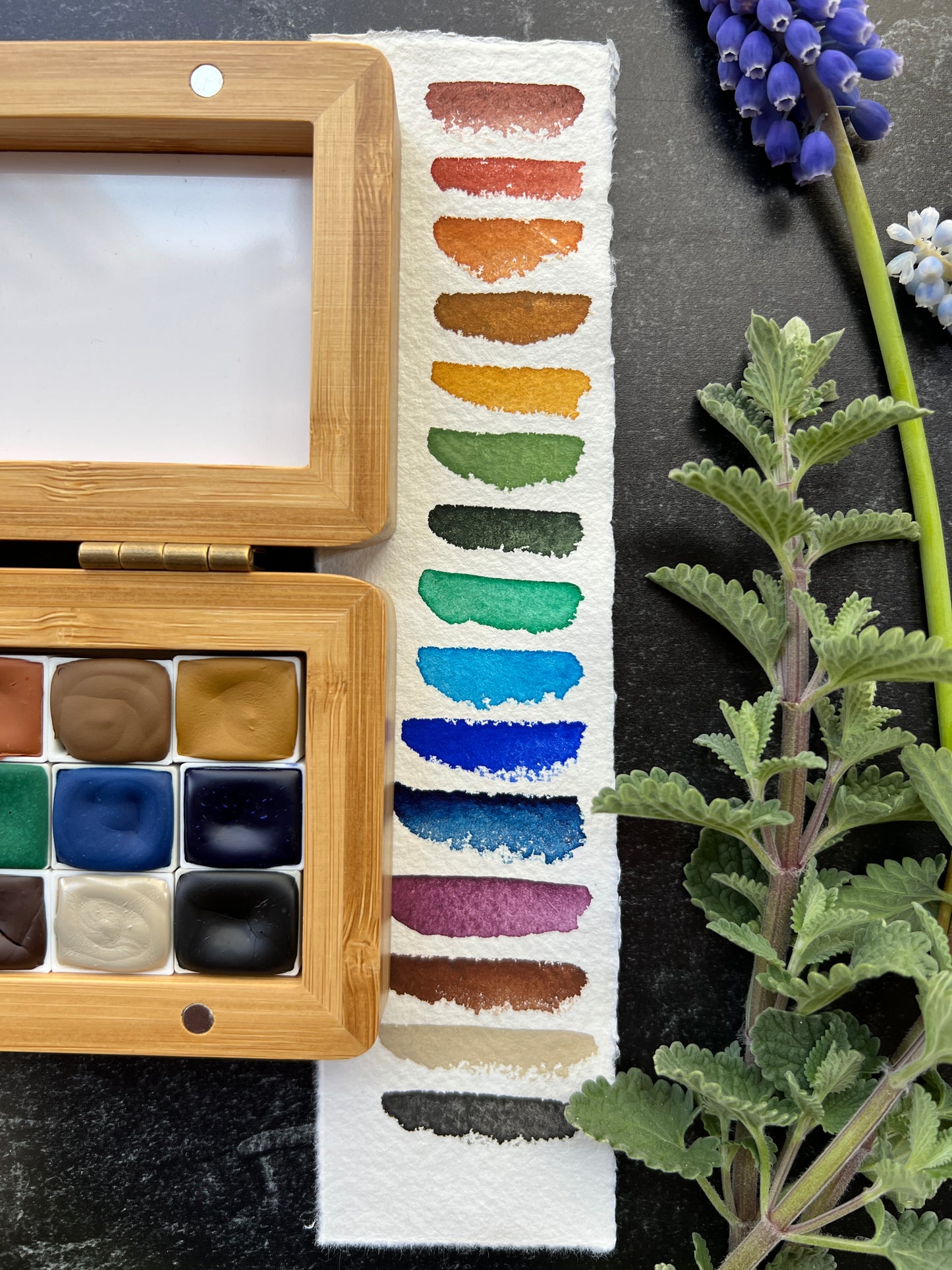 Landscape Essentials Bamboo Palette Box
