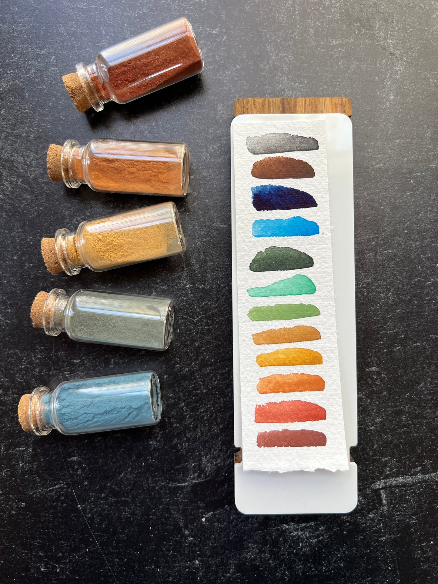 Landscape Essentials Wood Travel Palette