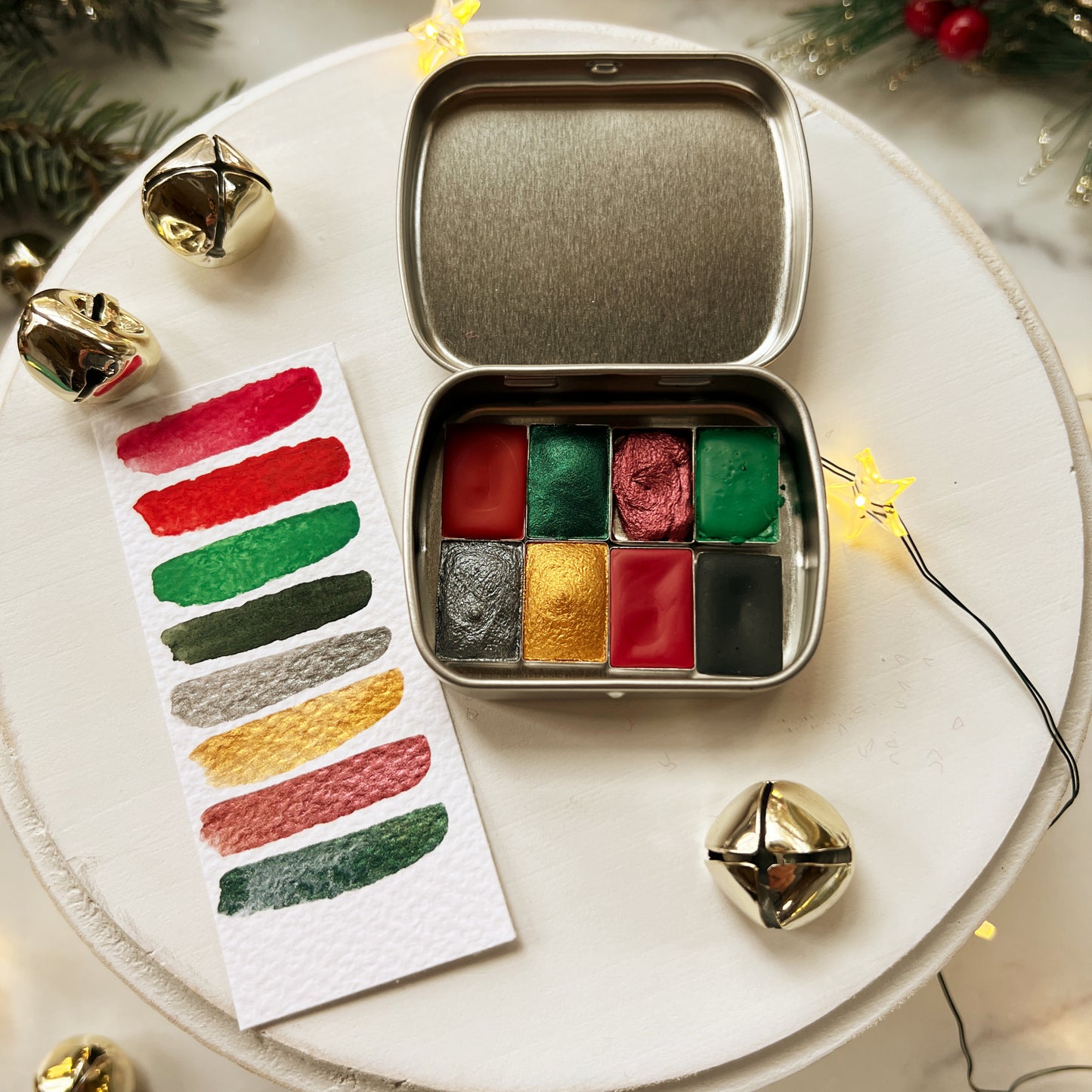 Merry and Bright Holiday Traveler's Palette