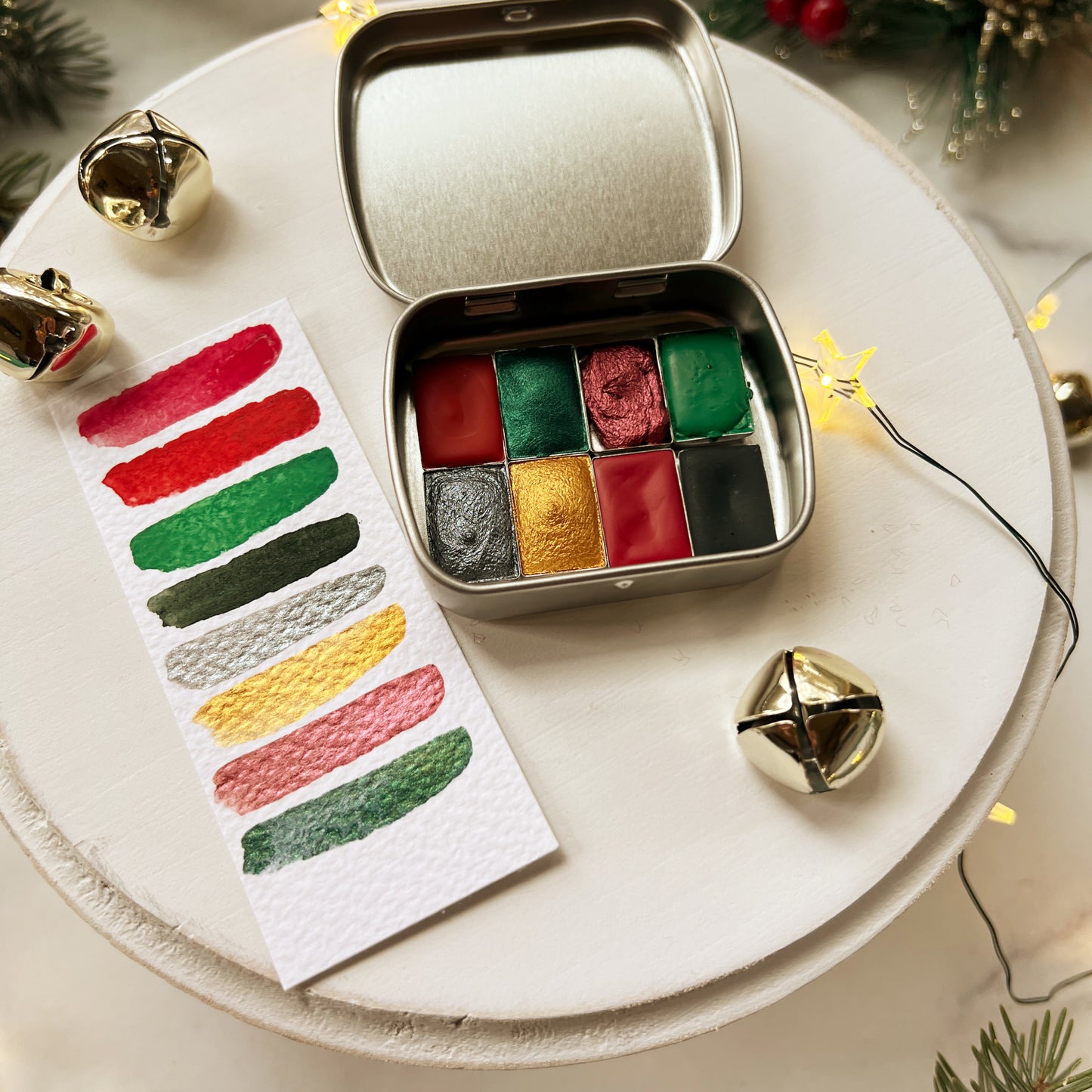 Merry and Bright Holiday Traveler's Palette