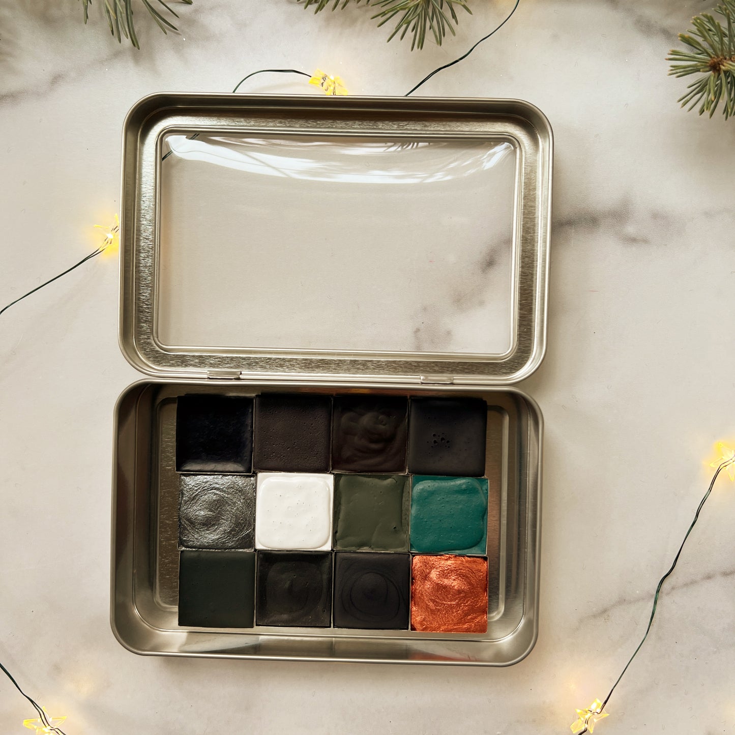 Solstice Dawn Palette, all 12 winter colors in one set