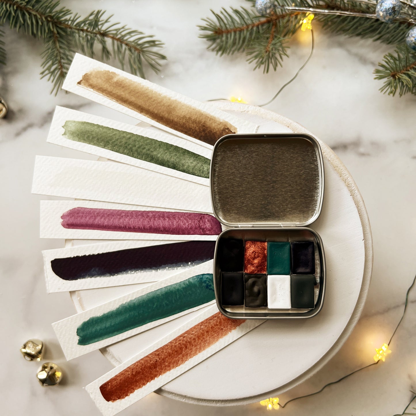 Sparkling Winter Traveler's Palette