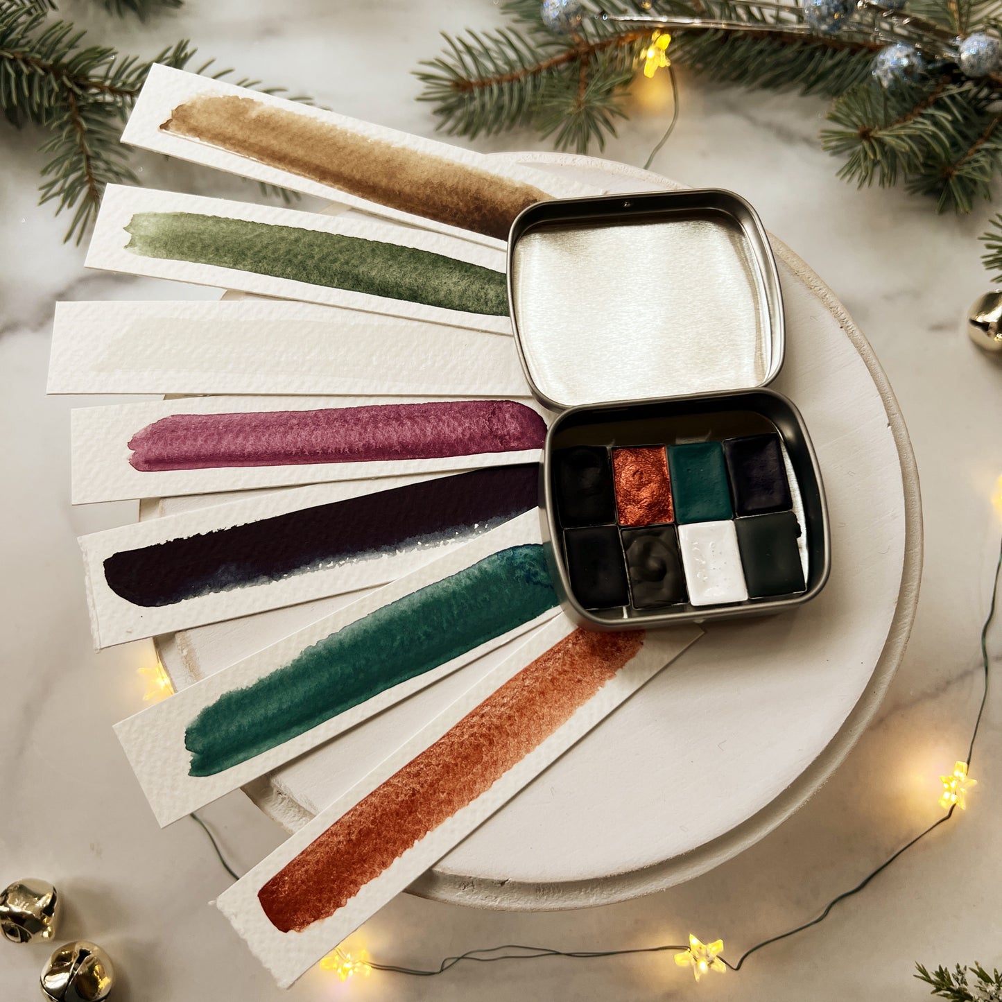 Sparkling Winter Traveler's Palette