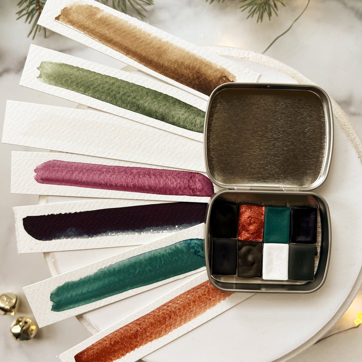 Sparkling Winter Traveler's Palette