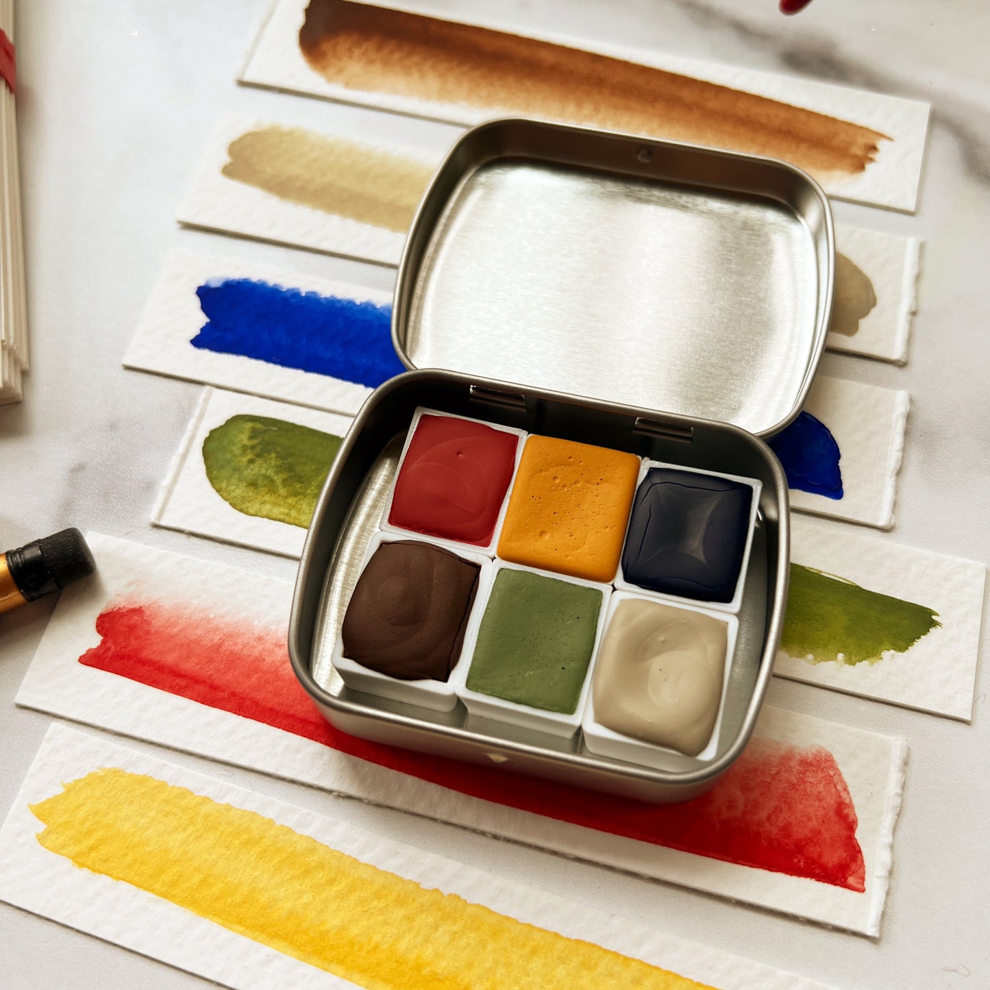 Small Holidays in Bloom Half Pan Set