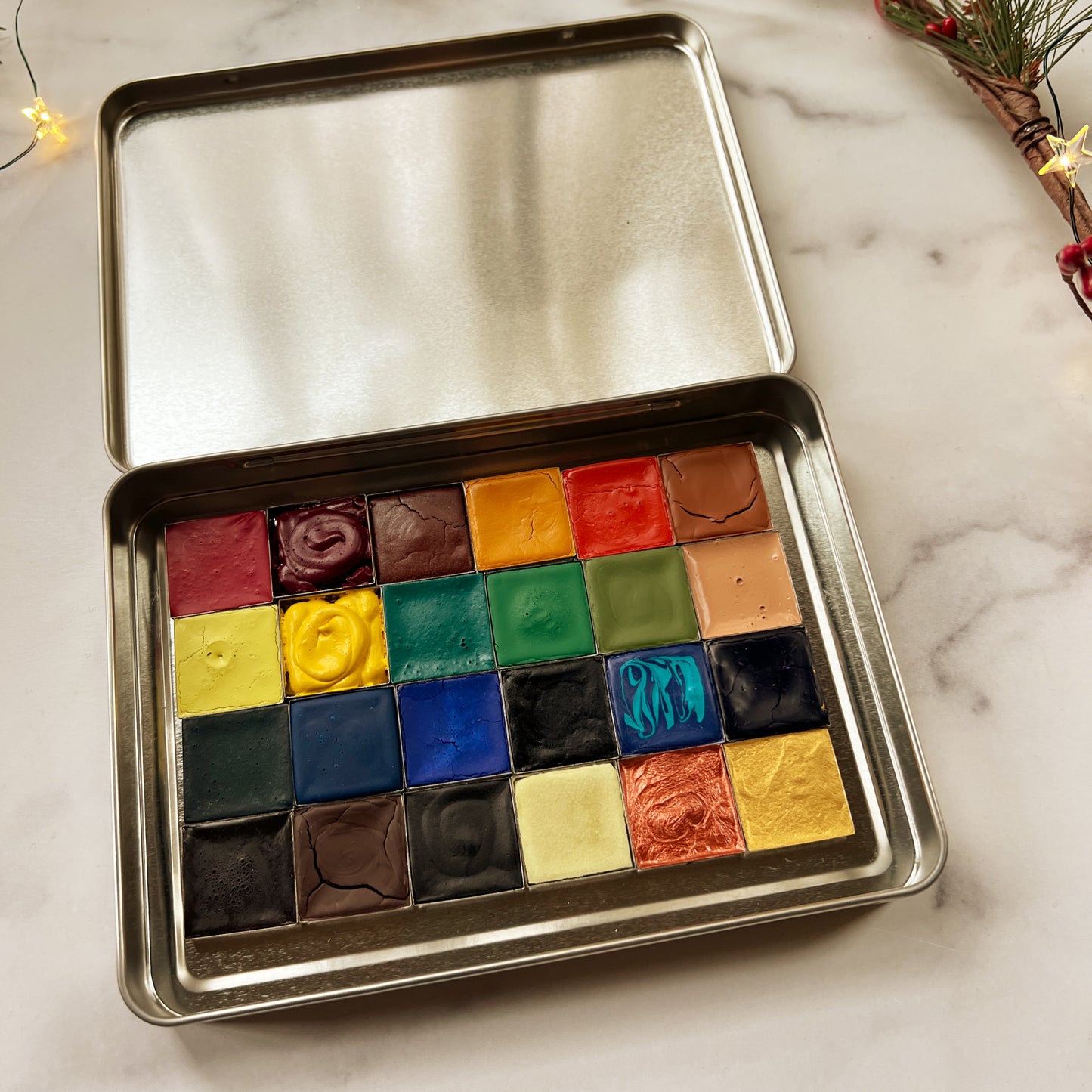 Year's End 24 Color Half Pan Palette