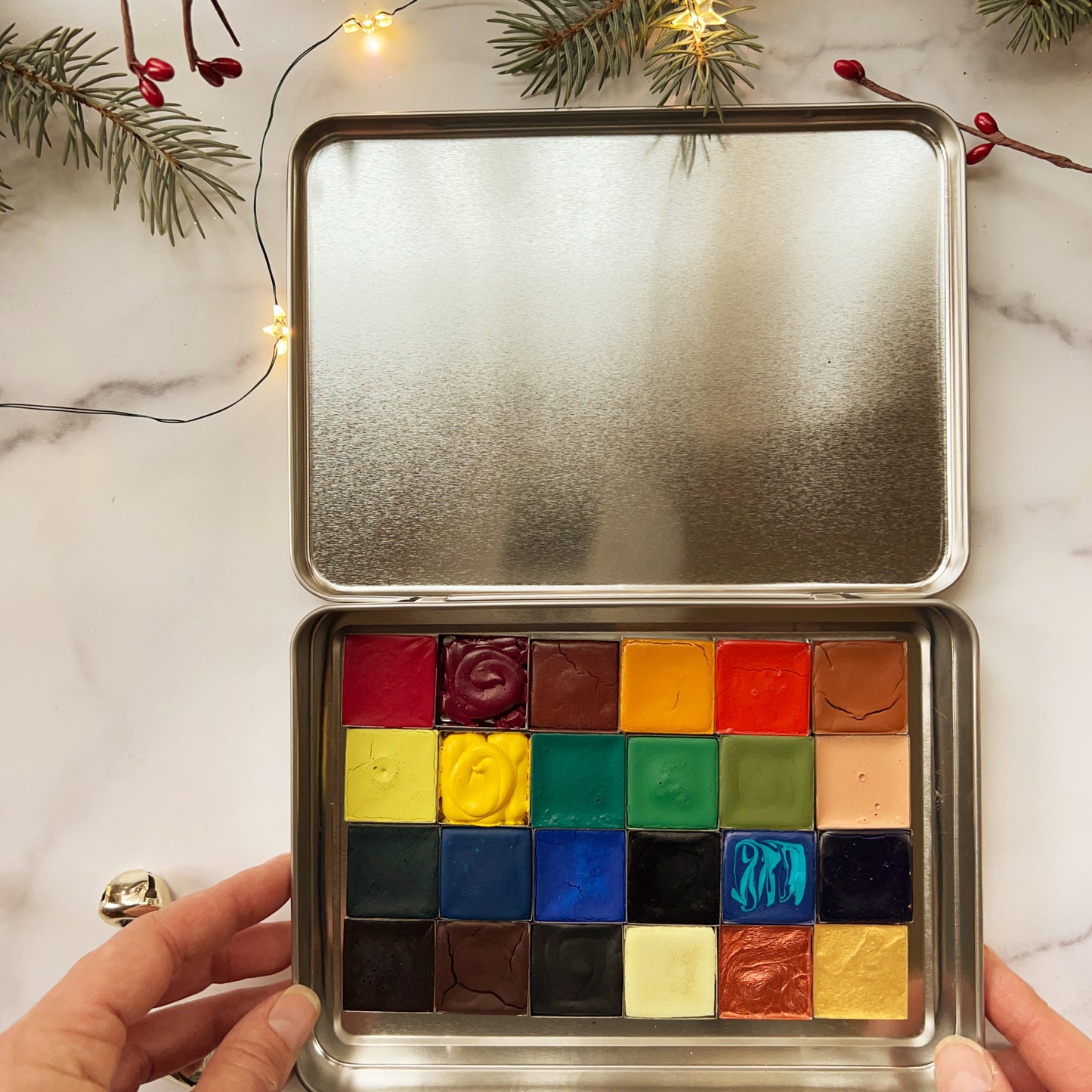 Year's End 24 Color Half Pan Palette