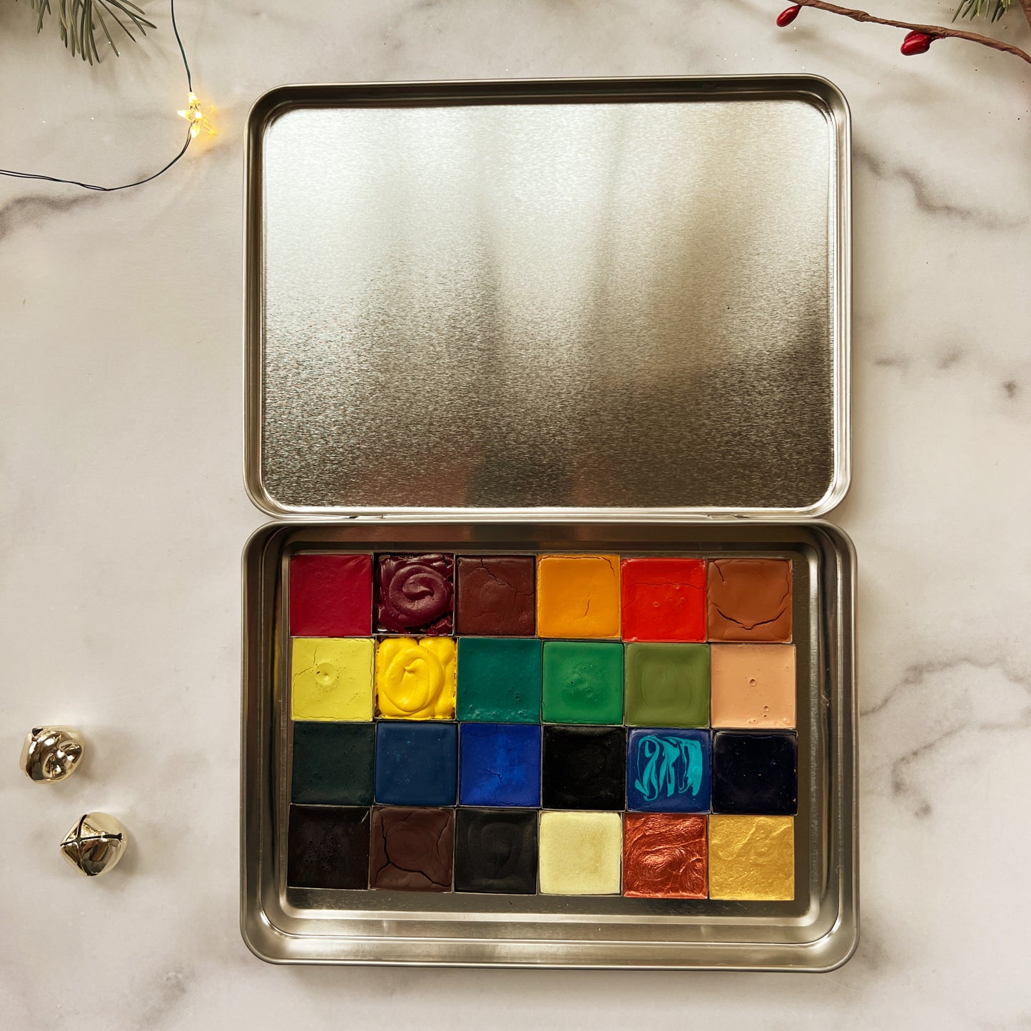 Year's End 24 Color Half Pan Palette