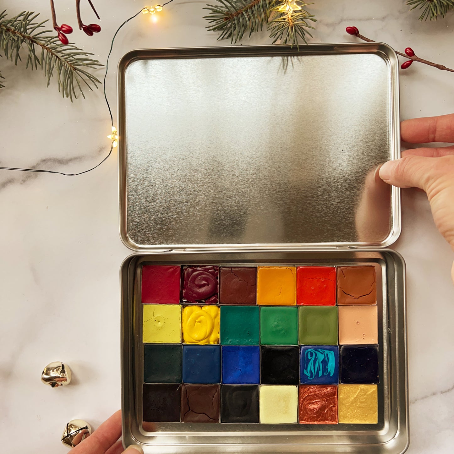 Year's End 24 Color Half Pan Palette