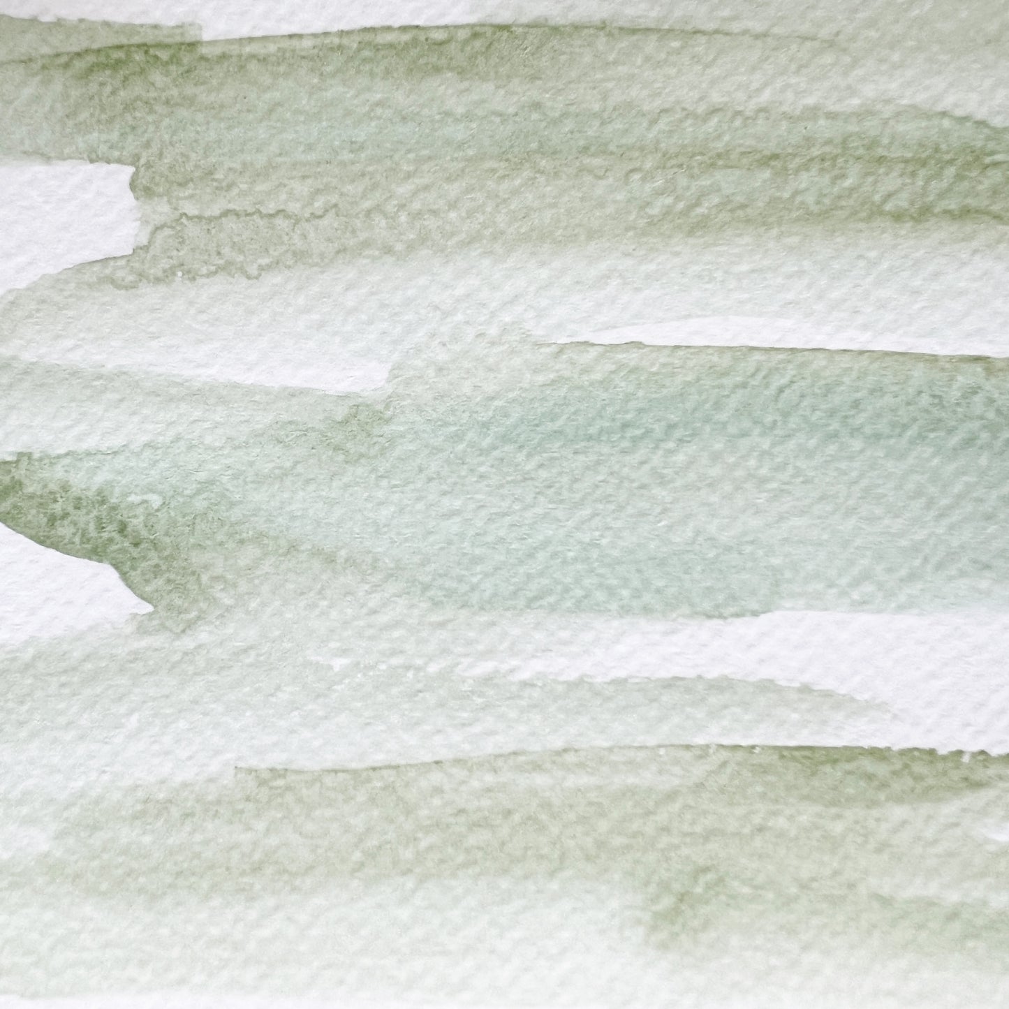 Bohemian Green Earth. Half pan, full pan or bottle cap of handmade watercolor paint