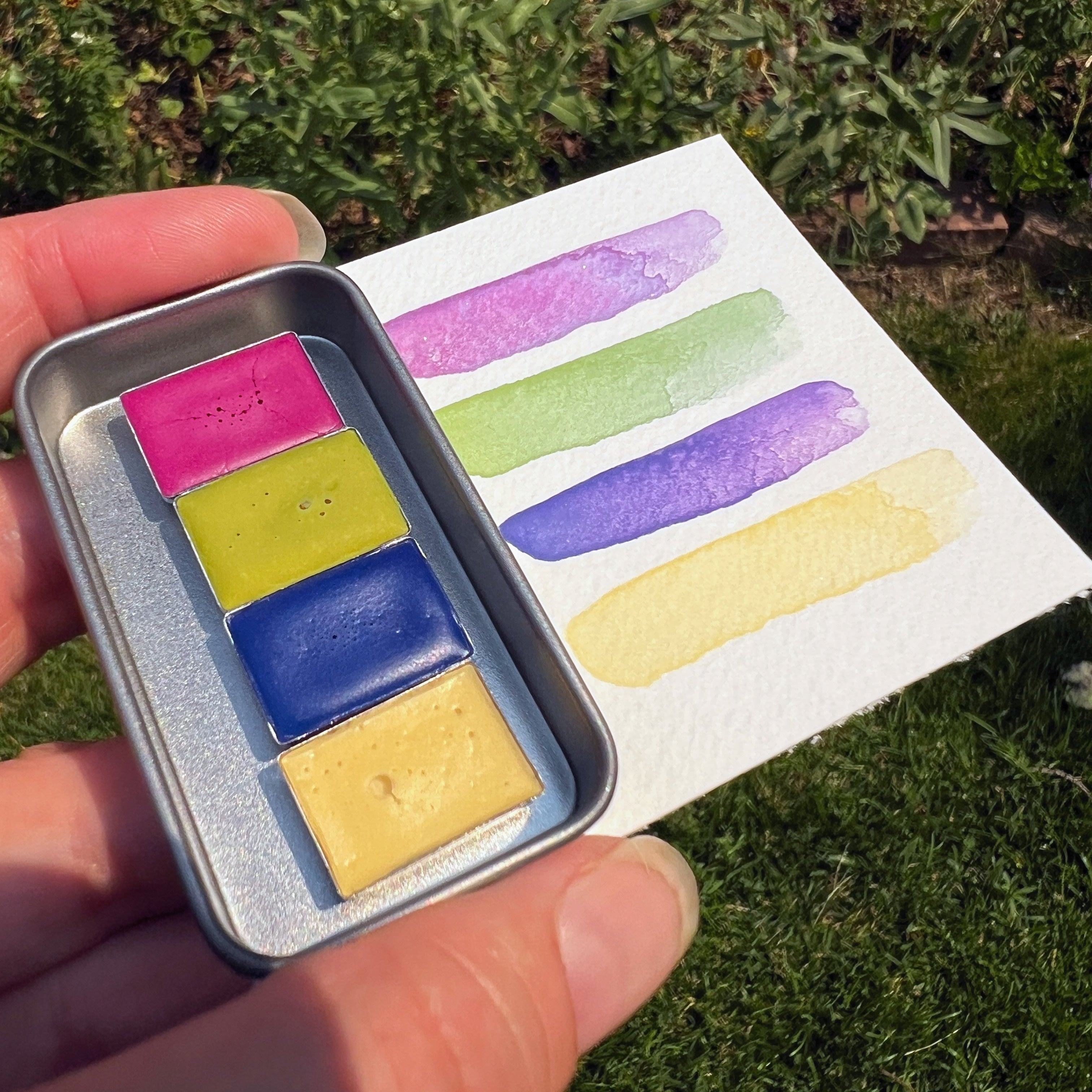 Renegade Palette, a magical set of color-changing watercolors