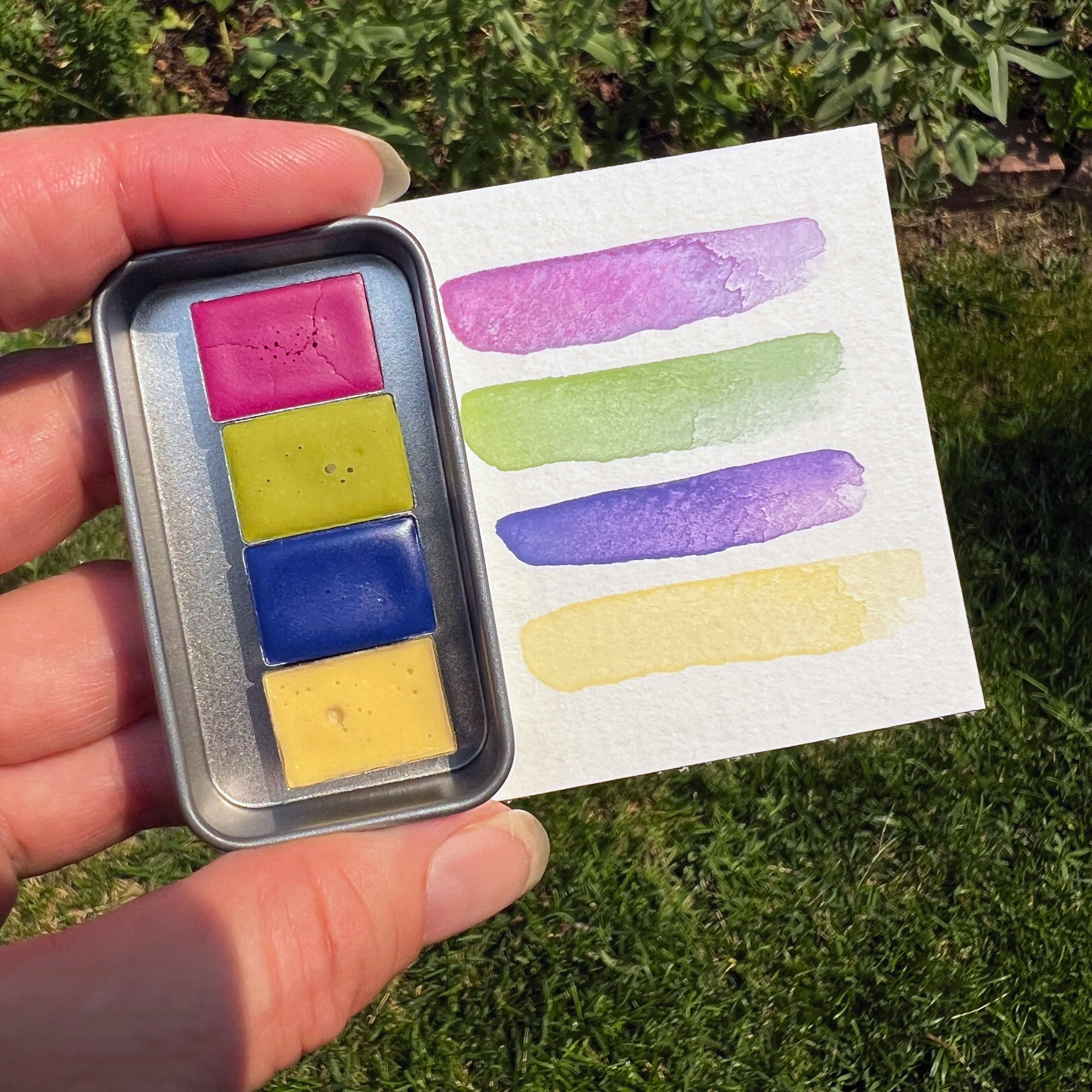 Renegade Palette, a magical set of color-changing watercolors