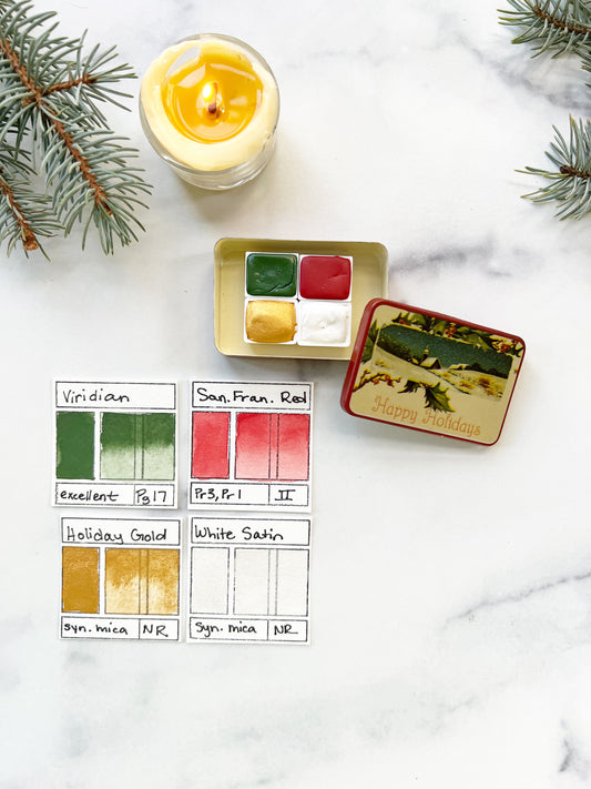 Happy Holidays Vintage Palette