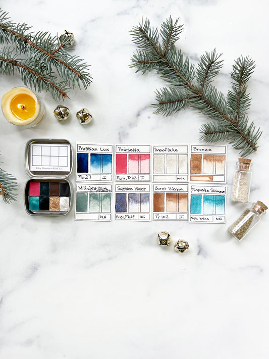 Velvet & Mistletoe Traveler's Palette