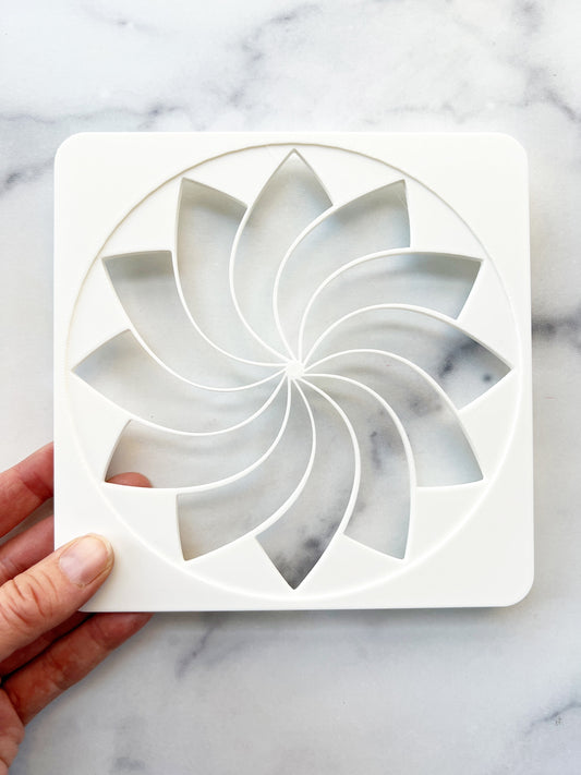 6" Color Wheel Stencils, multiple designs