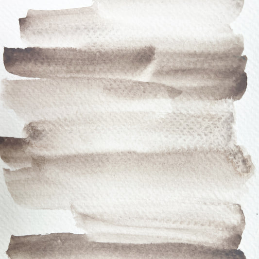 Coastal Gray. Individual pan of handmade watercolor paint