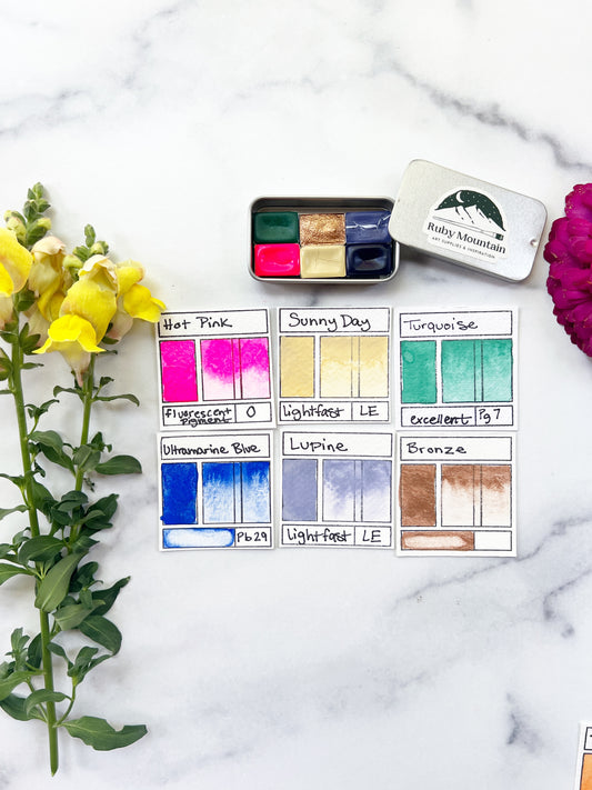 Castle Peak Mini Pan Palette
