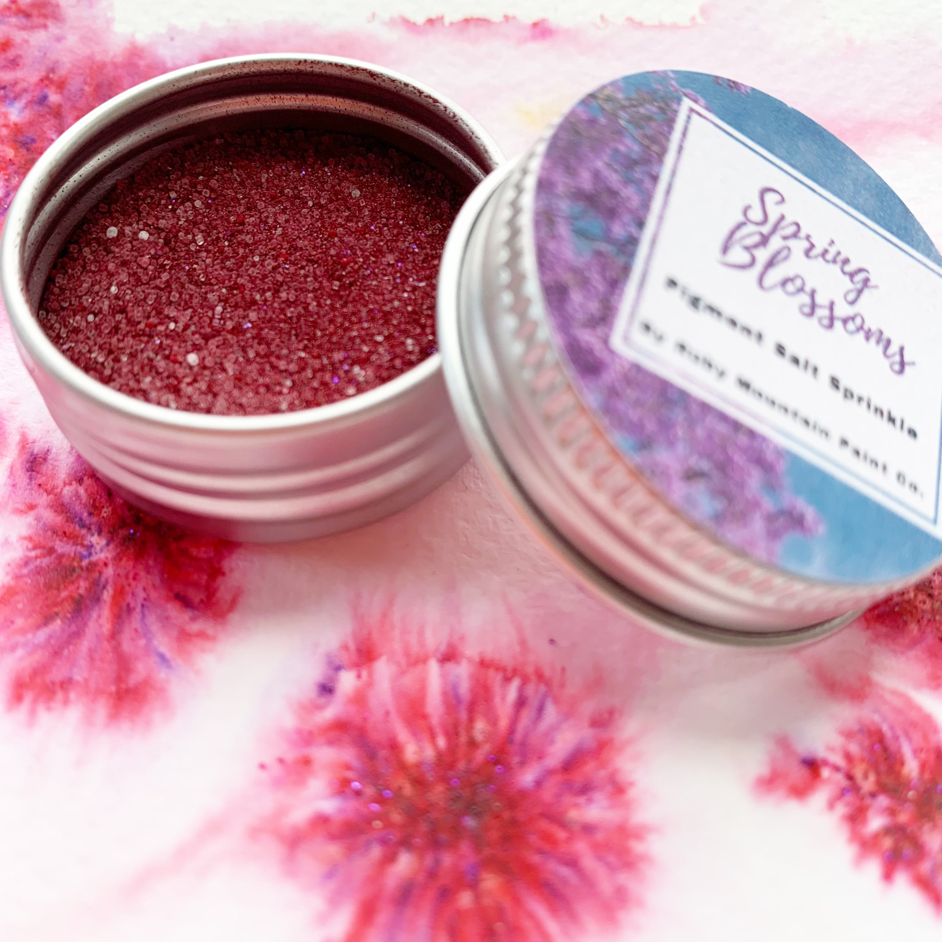 Spring Blossoms Pigment Salt Sprinkle