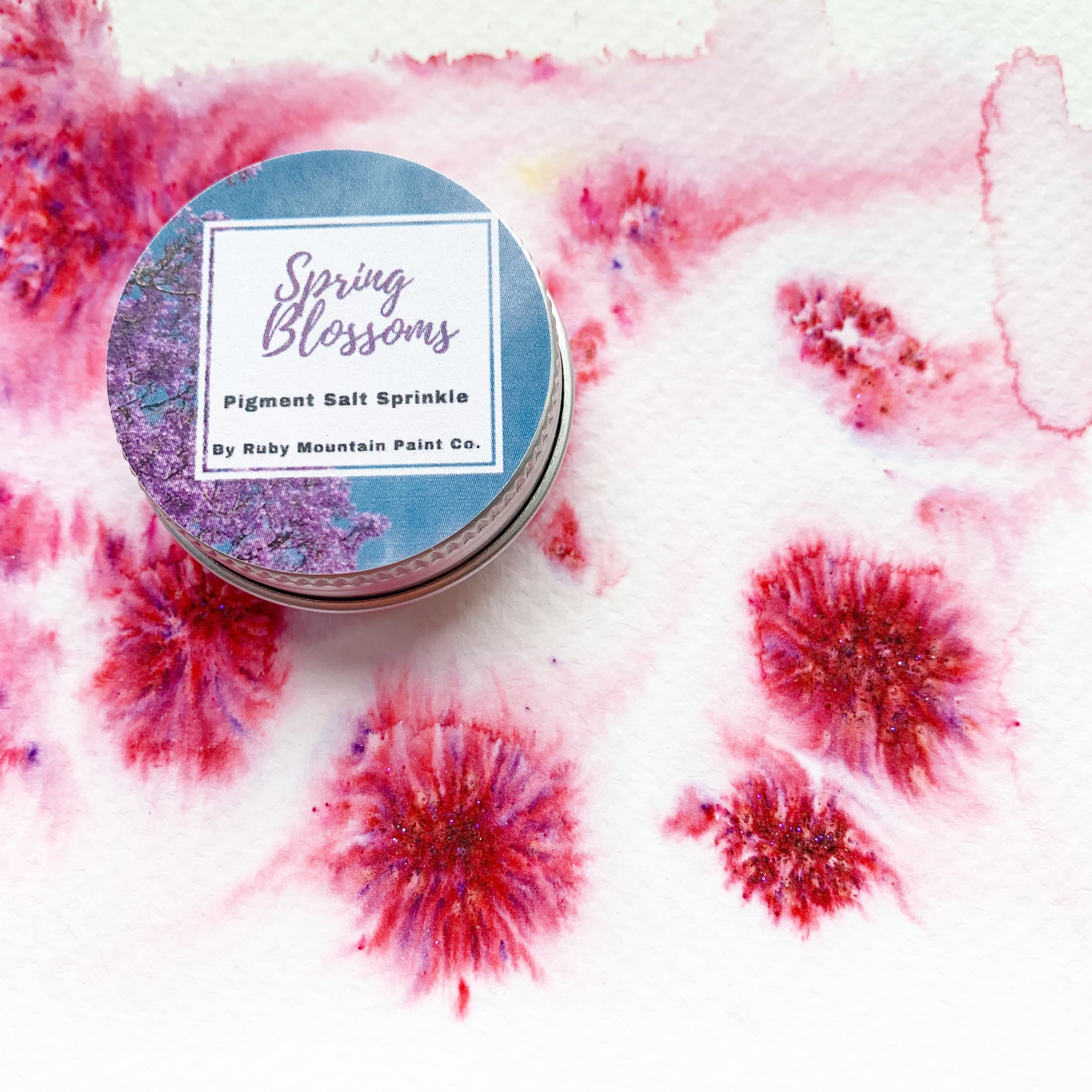 Spring Blossoms Pigment Salt Sprinkle