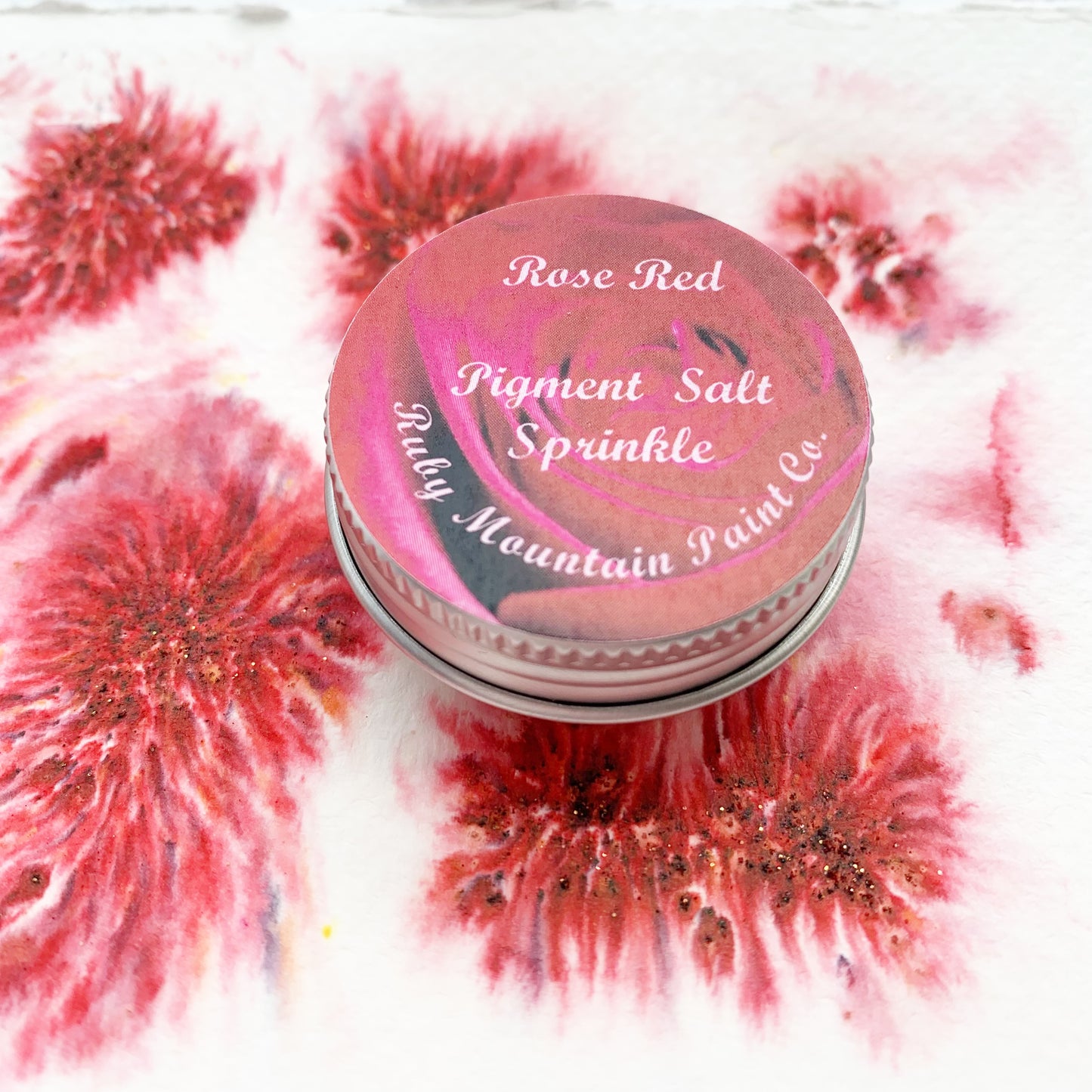 Rose Red Pigment Salt Sprinkle