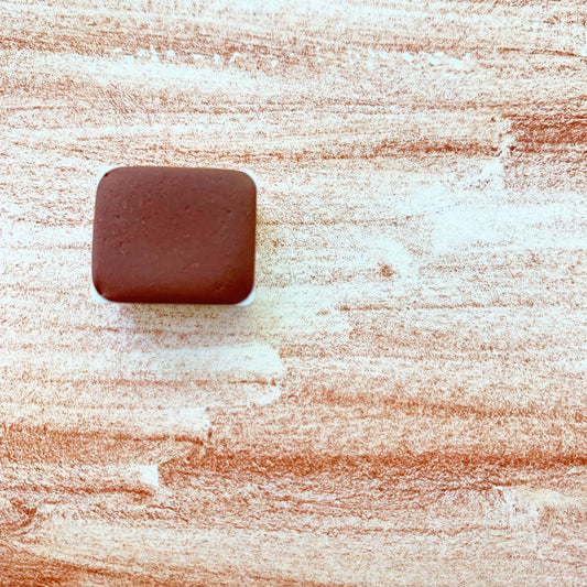 Opal Red. Half pan, full pan or bottle cap of handmade watercolor paint