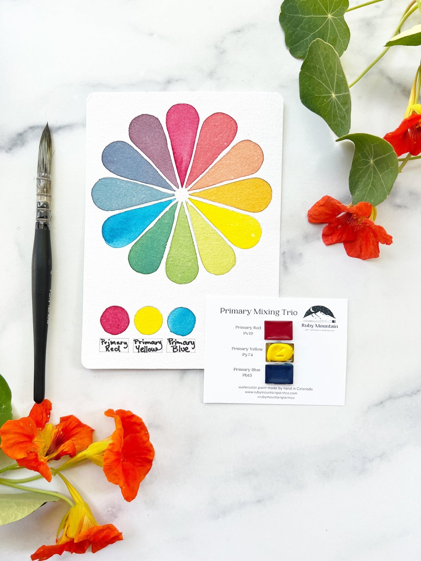 Perfect Primary Trio Mini Pan Palette