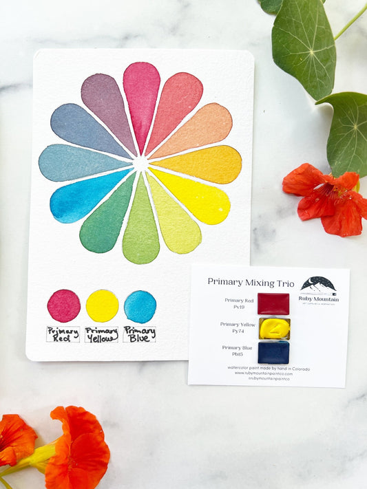 Perfect Primary Trio Mini Pan Palette