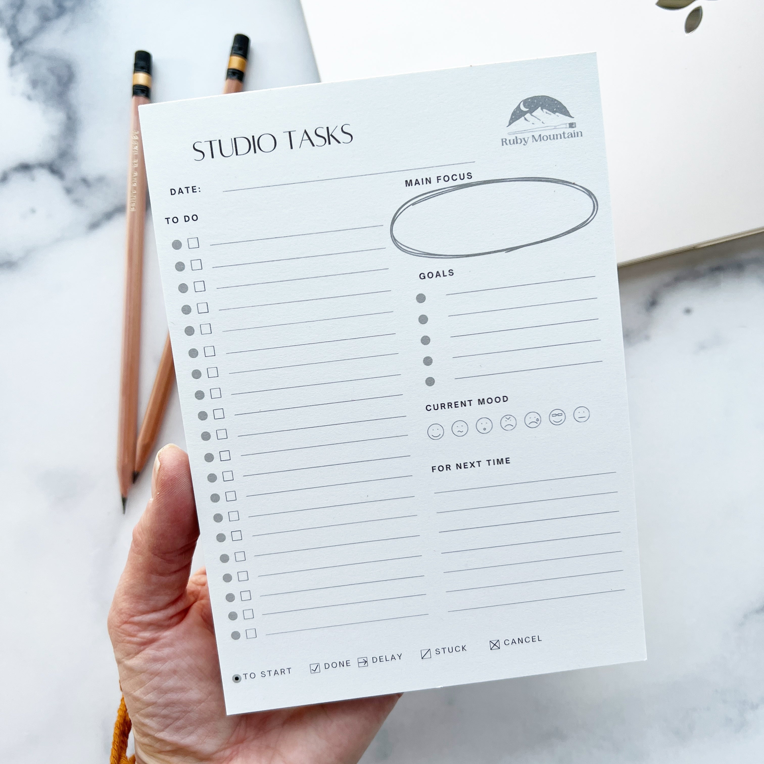 Studio Tasks Notepad