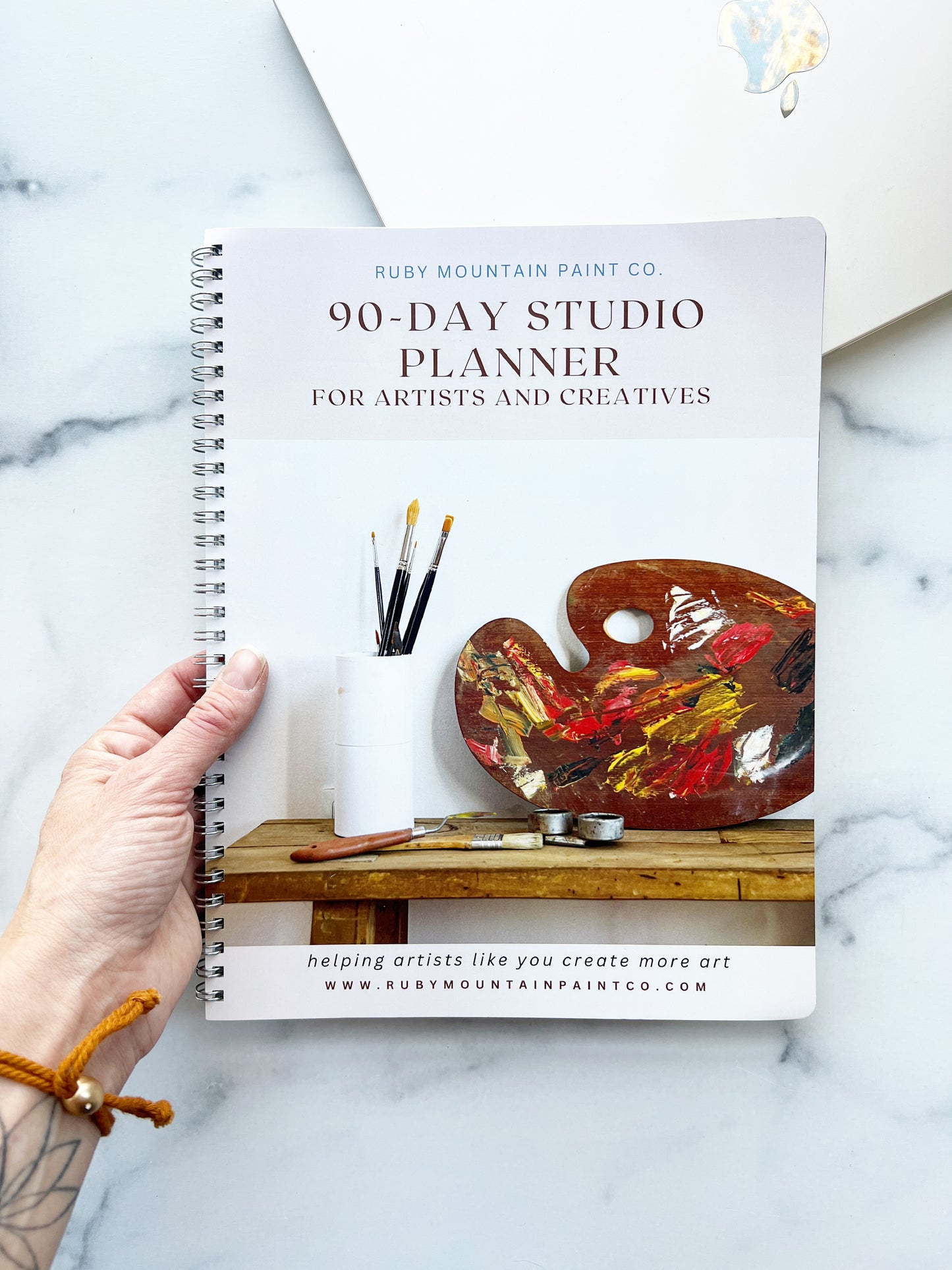 90-Day Studio Planner, PRINTED