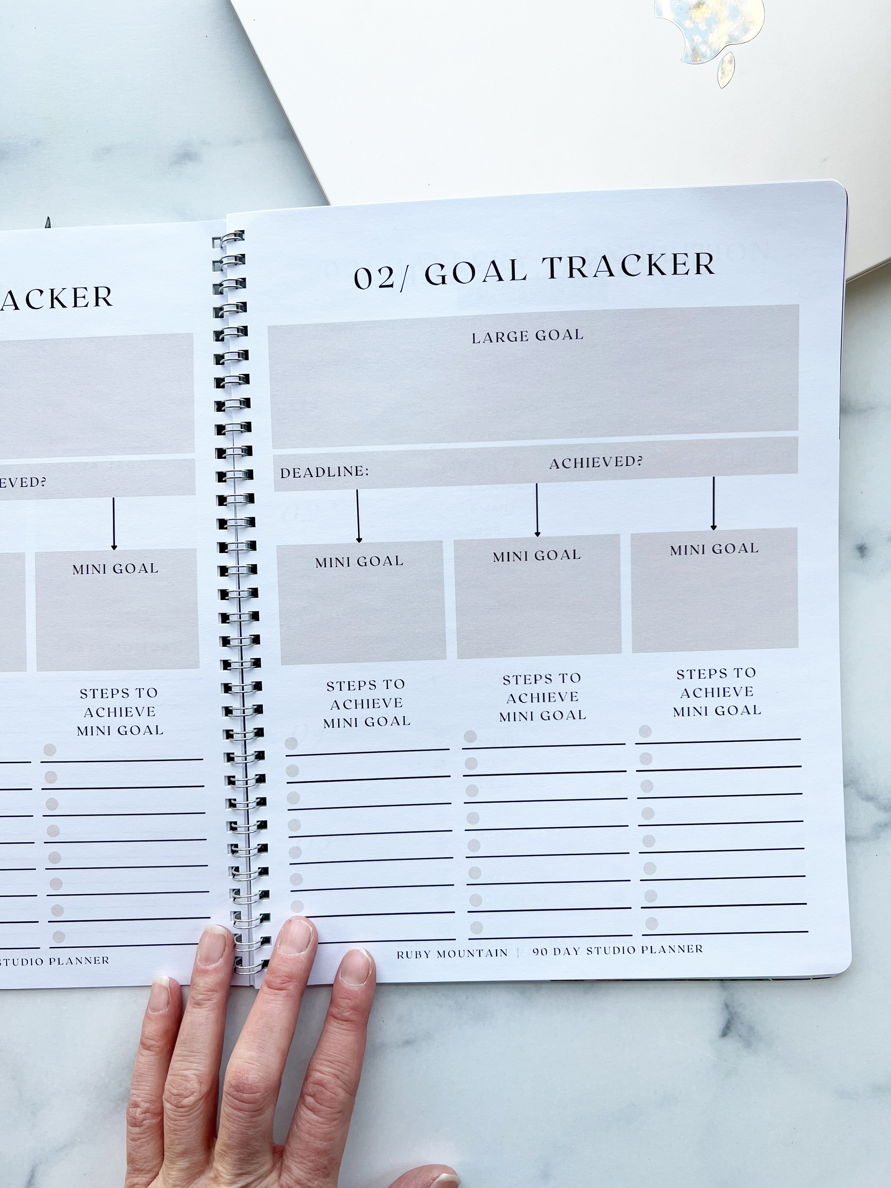 90-Day Studio Planner, PRINTED