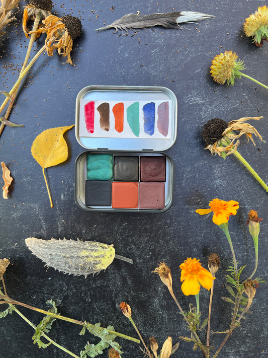 Dark Autumn Palette, available in 3 sizes