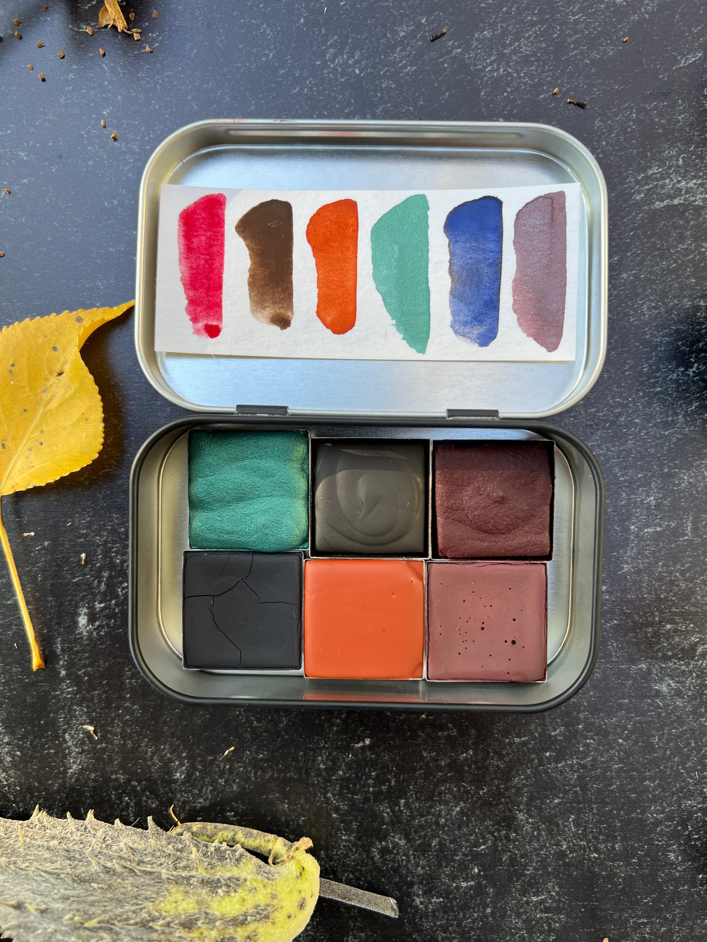 Dark Autumn Palette, available in 3 sizes