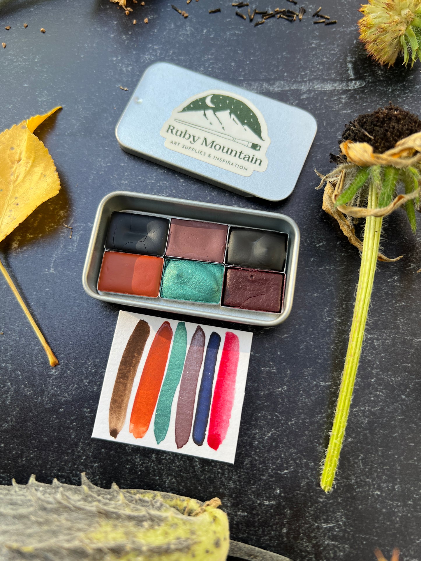 Dark Autumn Palette, available in 3 sizes