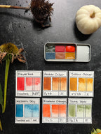 Autumn Pocket Palettes, 3 variations