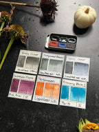 Autumn Pocket Palettes, 3 variations