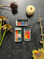 Autumn Pocket Palettes, 3 variations