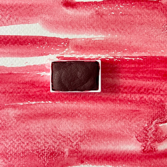 Wild Sumac. Individual pan of handmade watercolor paint