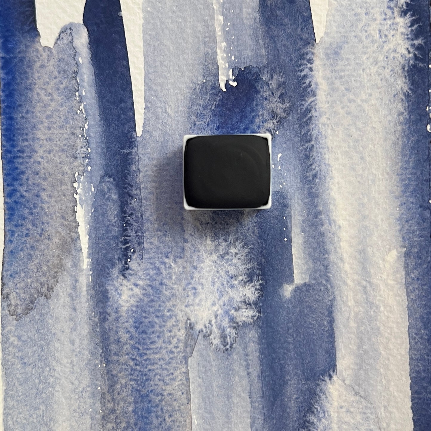 Autumn Shadow. Individual pan of handmade watercolor paint