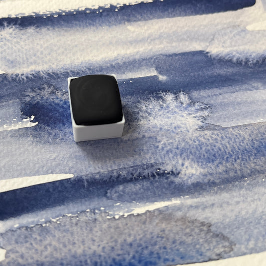 Autumn Shadow. Individual pan of handmade watercolor paint