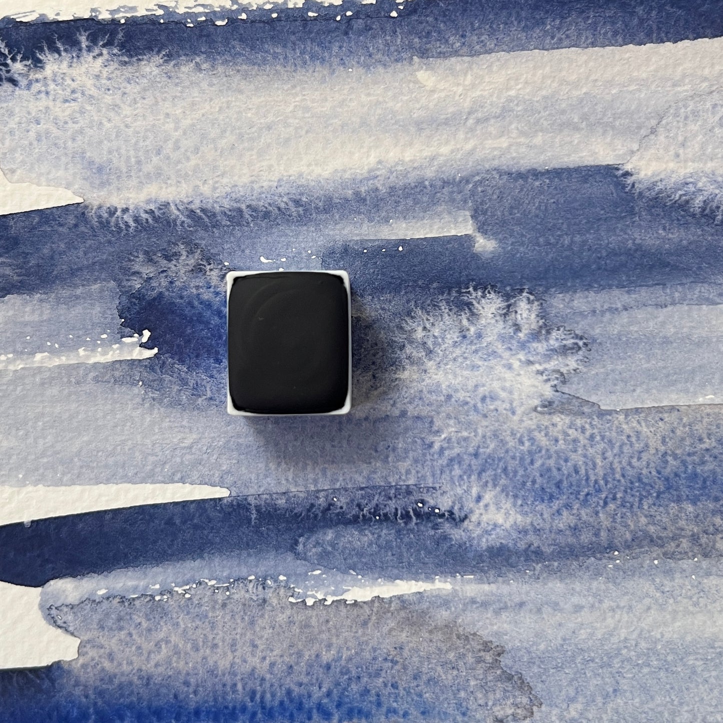 Autumn Shadow. Individual pan of handmade watercolor paint