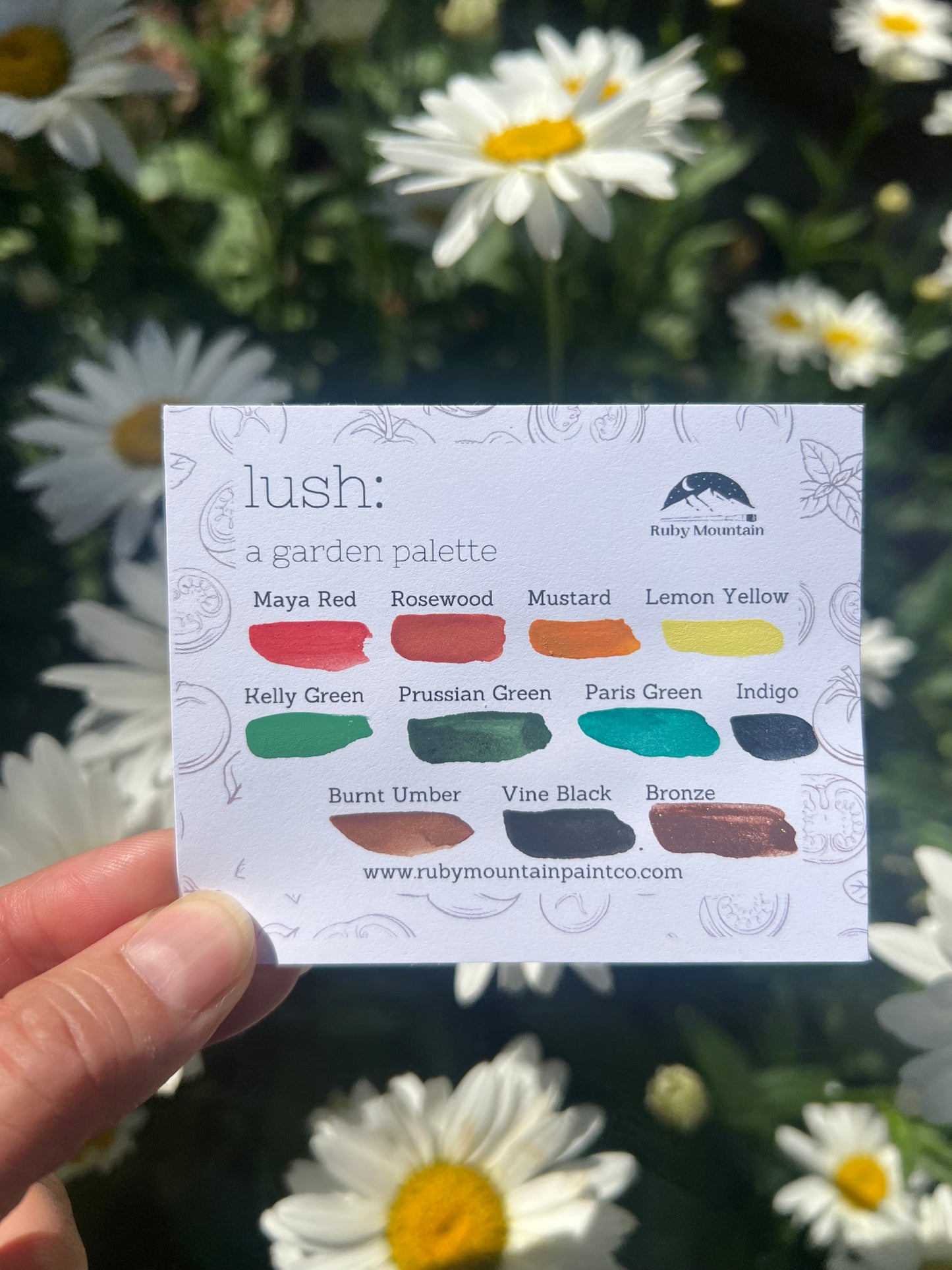Lush, a garden-inspired palette