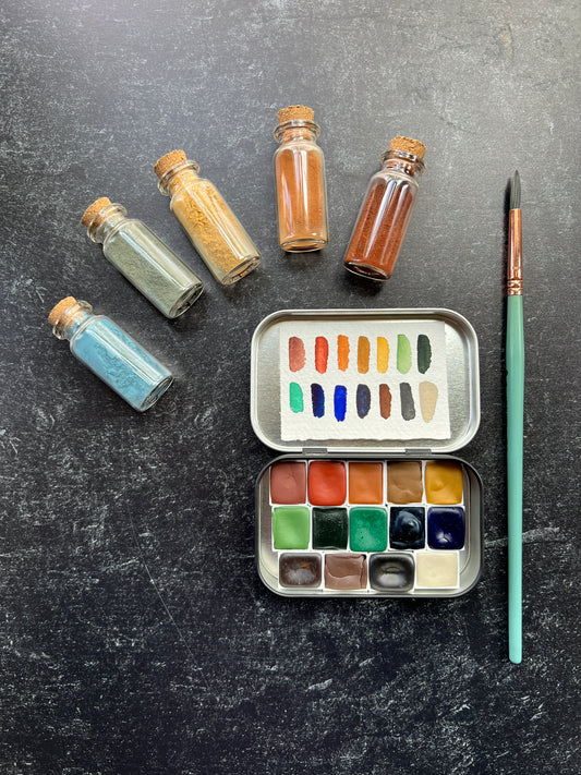 Landscape Essentials  Half Pan Palette